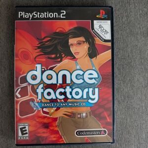 PS2 PlayStation 2 Dance Factory ( Codemasters ) Video Game 🎮